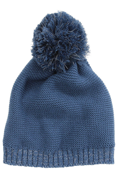 Reebok Fleece Lined Beanie Hat - Blue - Womens Hats - Fairweather