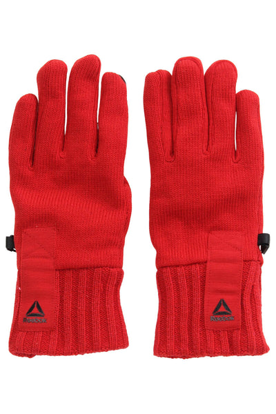 Reebok Solid Winter Gloves - Red - Womens Gloves - Fairweather