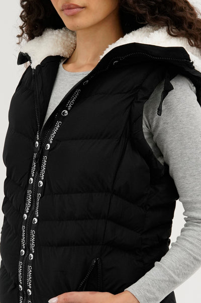 Canada Weather Gear Zip Off Sleeve Bomber Jacket - Black - Womens Bomber Jackets - Fairweather