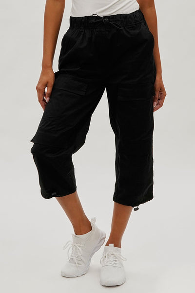International INC Company Utility Cargo Capris - Black - Womens Shorts & Capris - Fairweather