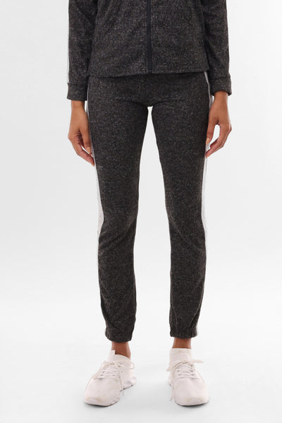 Fahrenheit Side Stripe Joggers - Black