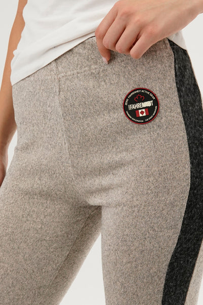 Fahrenheit Side Stripe Joggers - Cream - Womens Joggers & Sweatpants - Fairweather