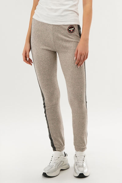 Fahrenheit Side Stripe Joggers - Cream - Womens Joggers & Sweatpants - Fairweather
