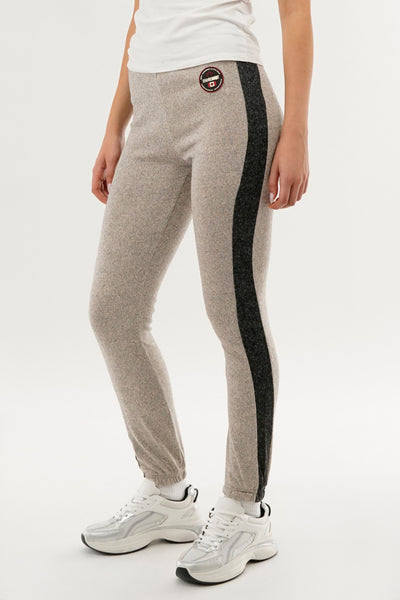 Fahrenheit Side Stripe Joggers - Cream - Womens Joggers & Sweatpants - Fairweather
