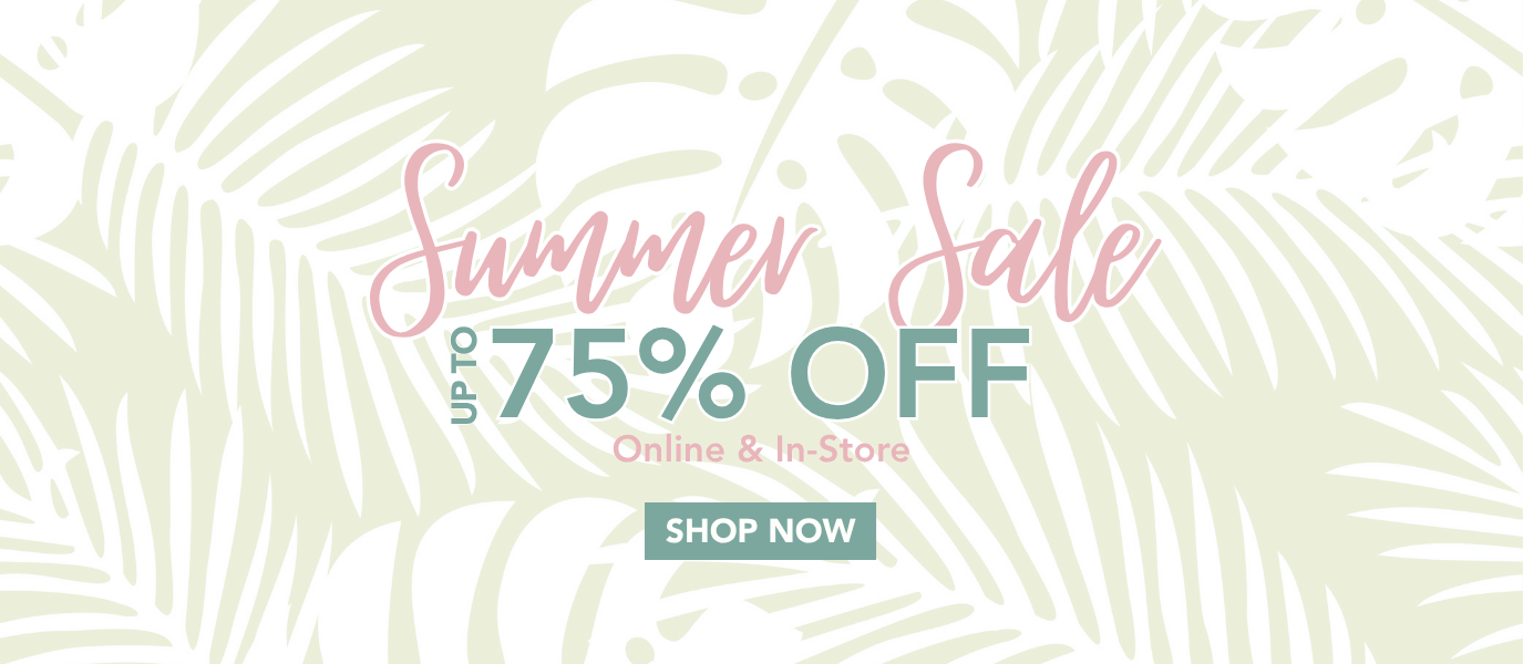 Summer Sale: Up to 75% Off Entire Store