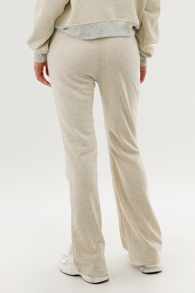 Fahrenheit Classic Wide Leg Sweatpants - Cream