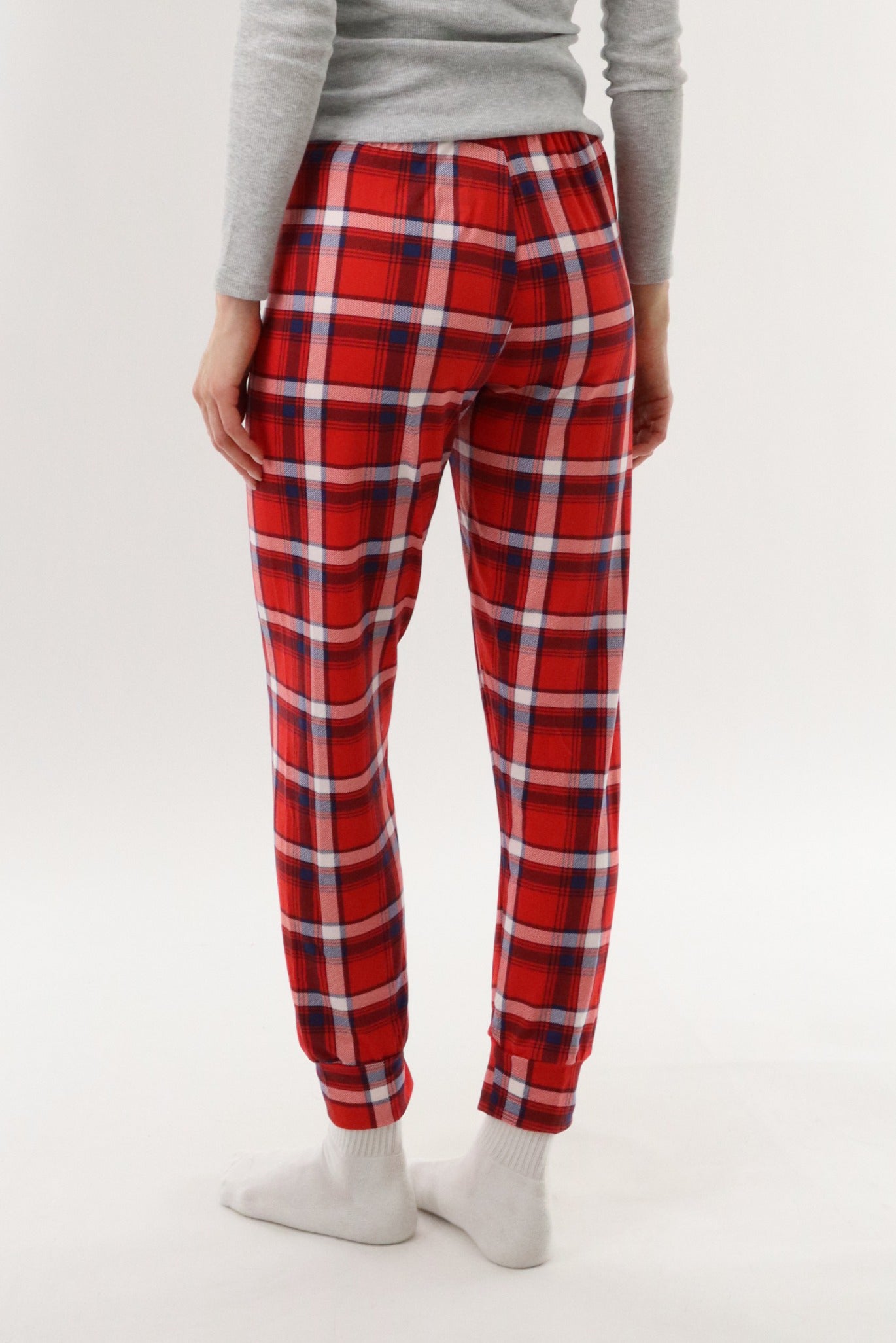 Canada Weather Gear Jogger Pajama Pants - Red - Womens Pajamas - Fairweather