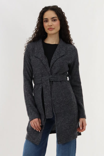 Canada Weather Gear Fleece Wrap Lightweight Jacket - Black - Womens Lightweight Jackets - Fairweather