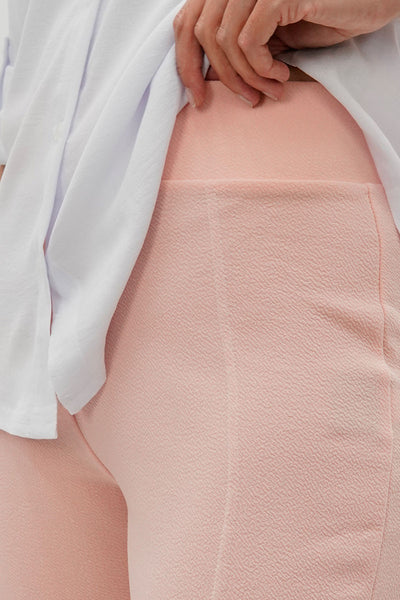 Majora High Waisted Ankle Pants - Pink - Womens Pants - Fairweather