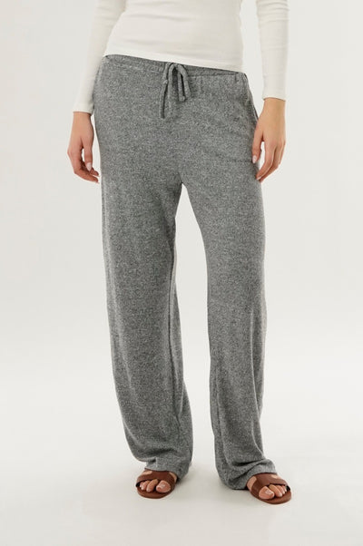 International INC Company Wide Leg Knit Sweatpants - Grey - Womens Joggers & Sweatpants - Fairweather