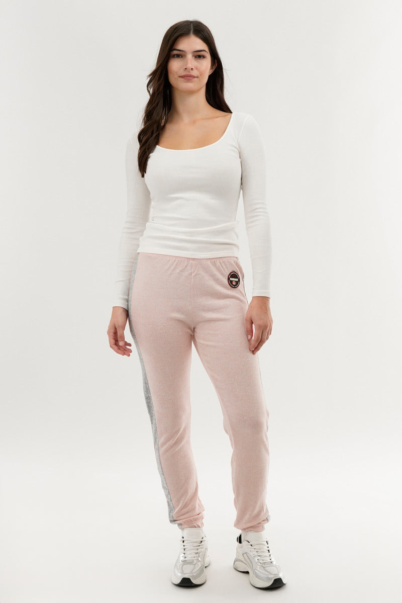 Fahrenheit Side Stripe Joggers - Pink