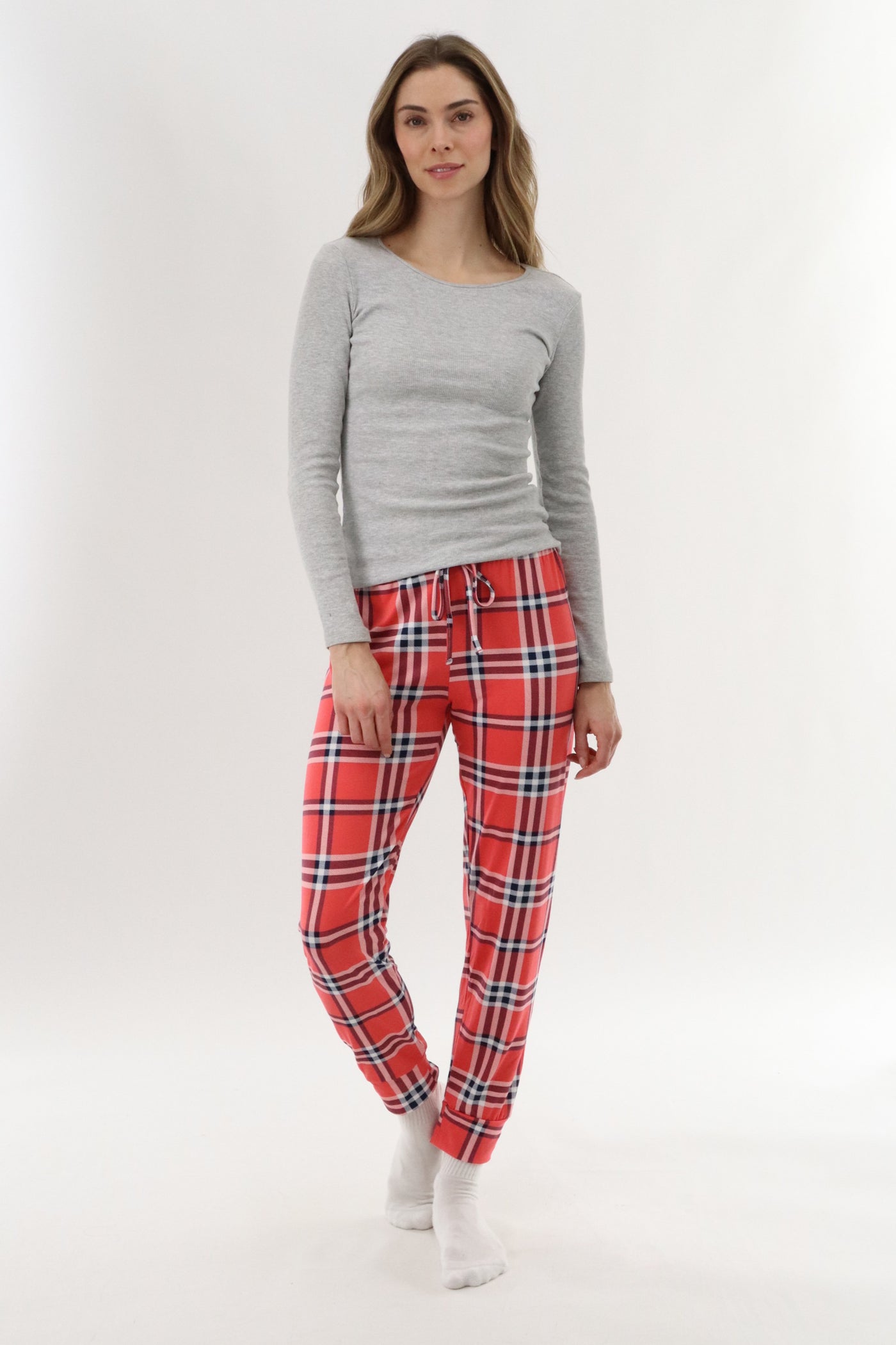 Canada Weather Gear Jogger Pajama Pants - Peach - Womens Pajamas - Fairweather