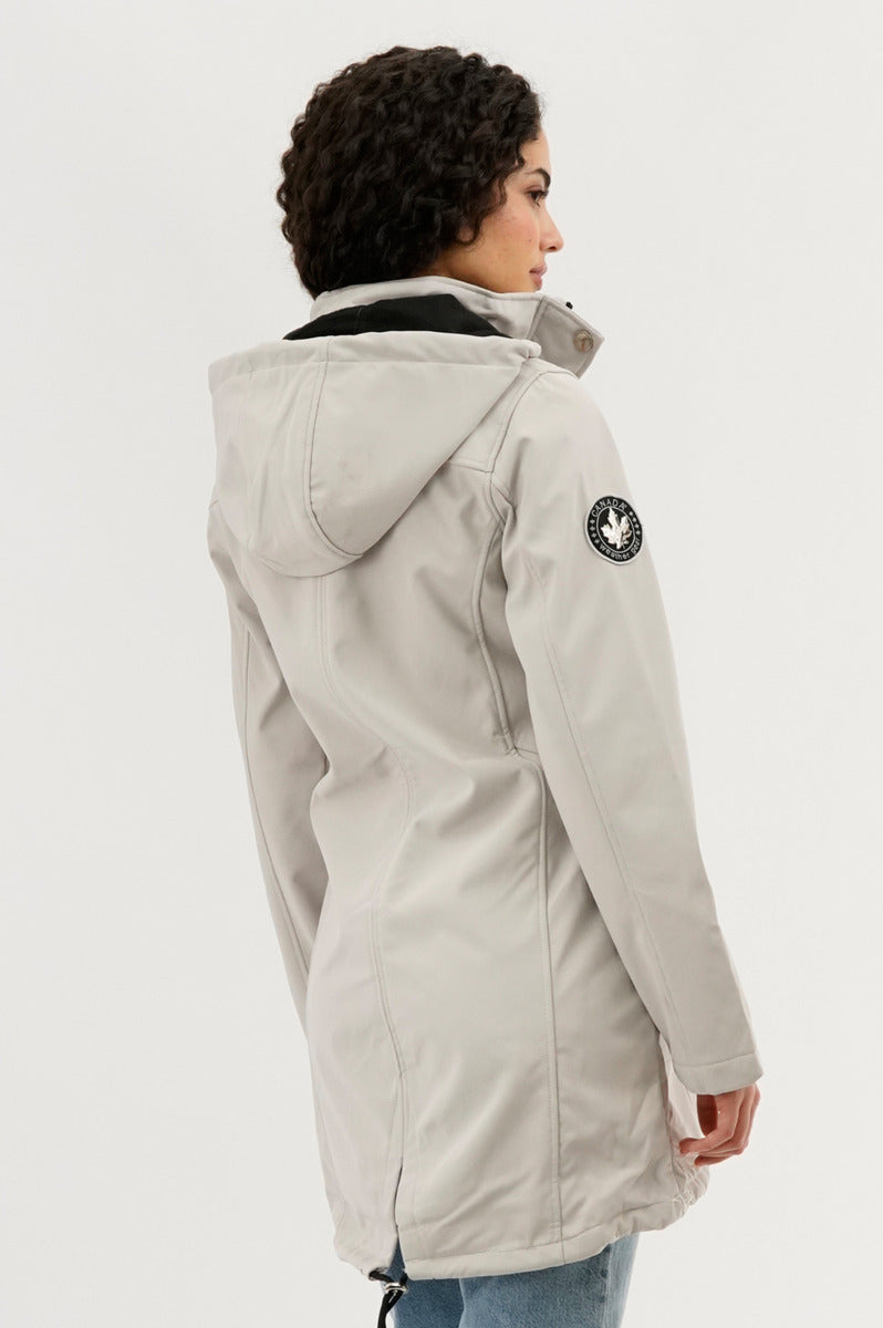 Veste légère à coquille souple Canada Weather Gear - Crème