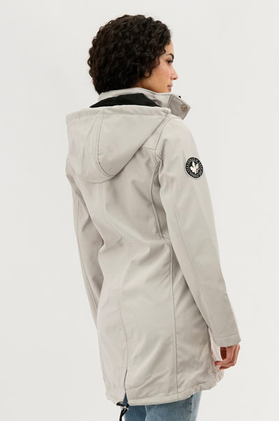 Veste légère à coquille souple Canada Weather Gear - Crème