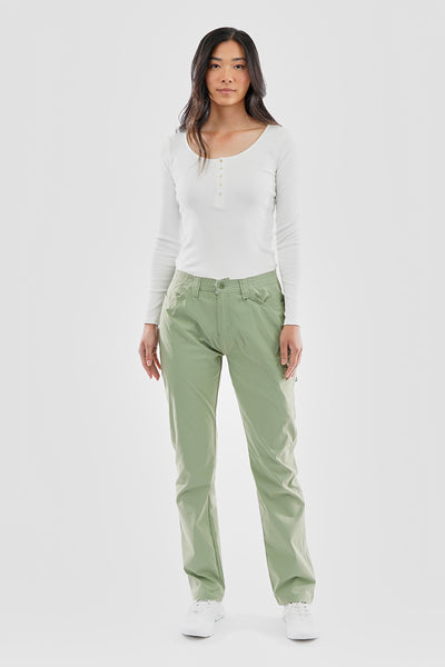 Canada Weather Gear Expedition Solid Cargo Pants - Mint - Womens Pants - Fairweather