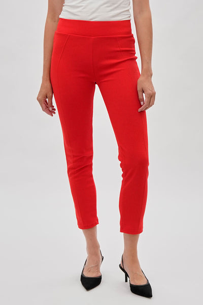 Majora High Waisted Ankle Pants - Red - Womens Pants - Fairweather