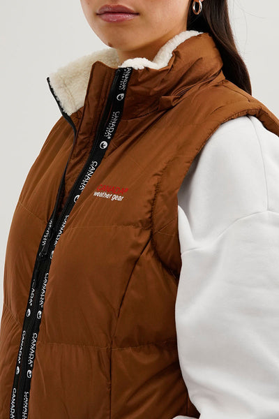 Canada Weather Gear Zip Off Sleeve Parka Jacket - Brown - Womens Parka Jackets - Fairweather