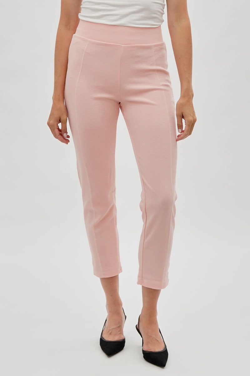 Majora High Waisted Ankle Pants - Pink - Womens Pants - Fairweather