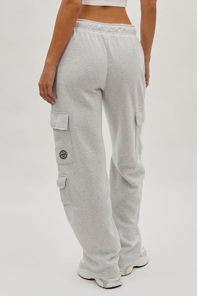 Fahrenheit Drawstring Cargo Pocket Sweatpants - Stone - Womens Joggers & Sweatpants - Fairweather
