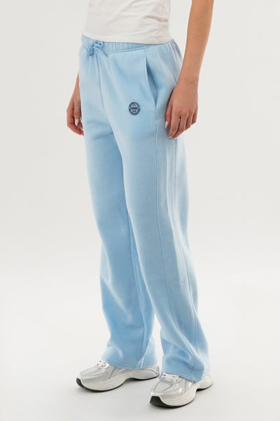 Fahrenheit Classic Wide Leg Sweatpants - Aqua - Womens Joggers & Sweatpants - Fairweather