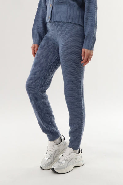 Runaway Bay Knit Joggers - Blue - Womens Joggers & Sweatpants - Fairweather