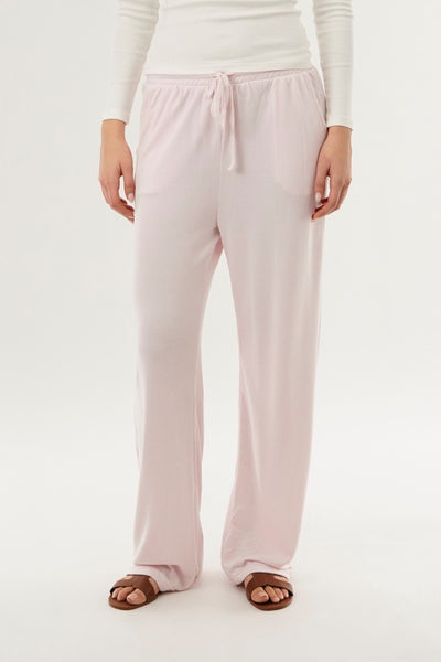 International INC Company Wide Leg Knit Sweatpants - Pink - Womens Joggers & Sweatpants - Fairweather