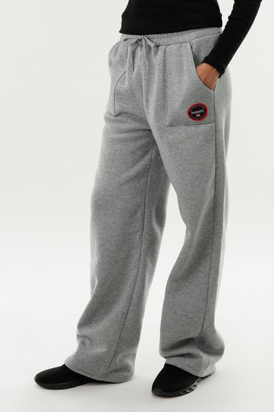 Fahrenheit Wide Leg Sweatpants - Grey - Womens Joggers & Sweatpants - Fairweather