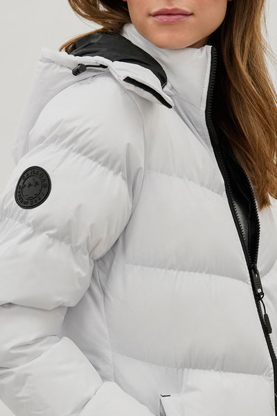 Blouson aviateur Canada Weather Gear Chevron - Blanc