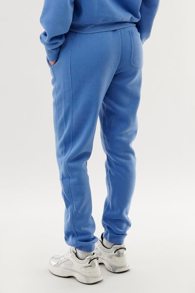 Fahrenheit Tie Waist Fleece Joggers - Blue - Womens Joggers & Sweatpants - Fairweather