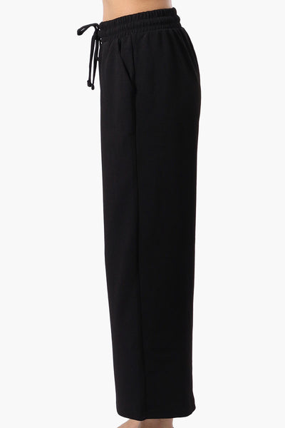 Runaway Bay Tie Waist Wide Leg Pants - Black - Womens Pants - Fairweather
