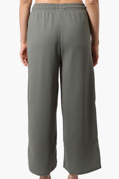 Runaway Bay Tie Waist Wide Leg Pants - Olive - Womens Pants - Fairweather