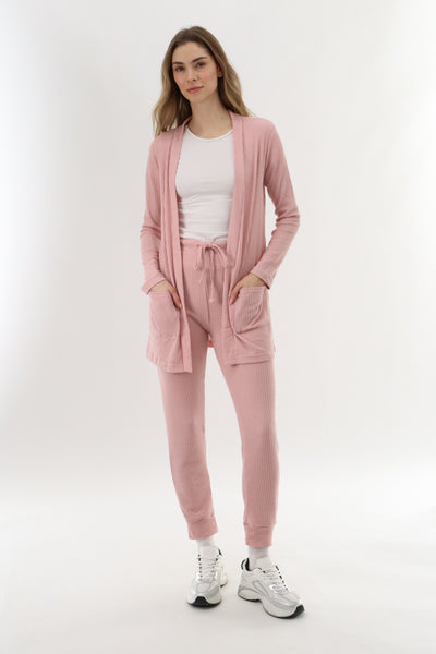 International INC Company Waffle Knit Joggers - Blush - Womens Joggers & Sweatpants - Fairweather