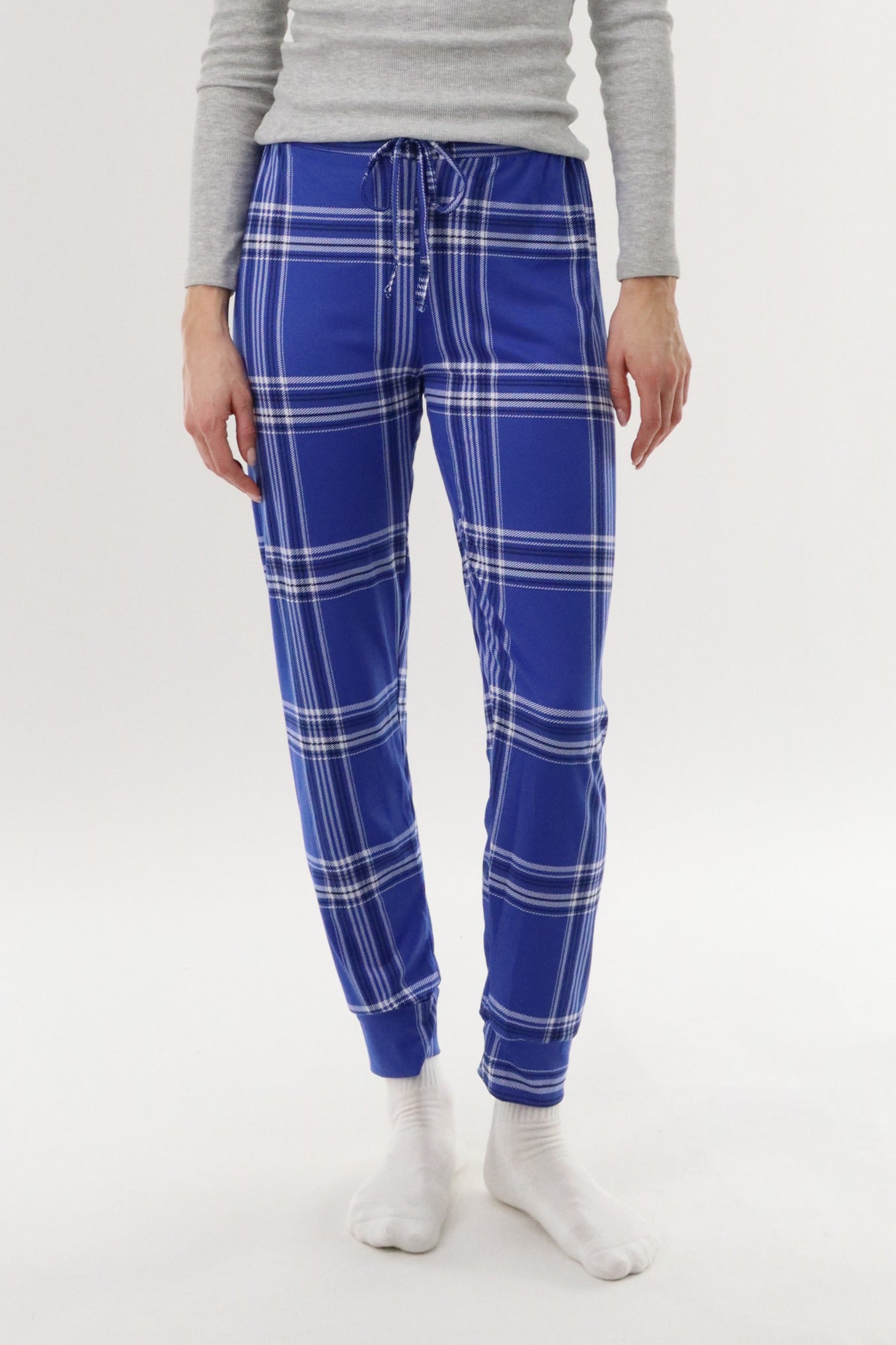 Canada Weather Gear Jogger Pajama Pants - Blue - Womens Pajamas - Fairweather