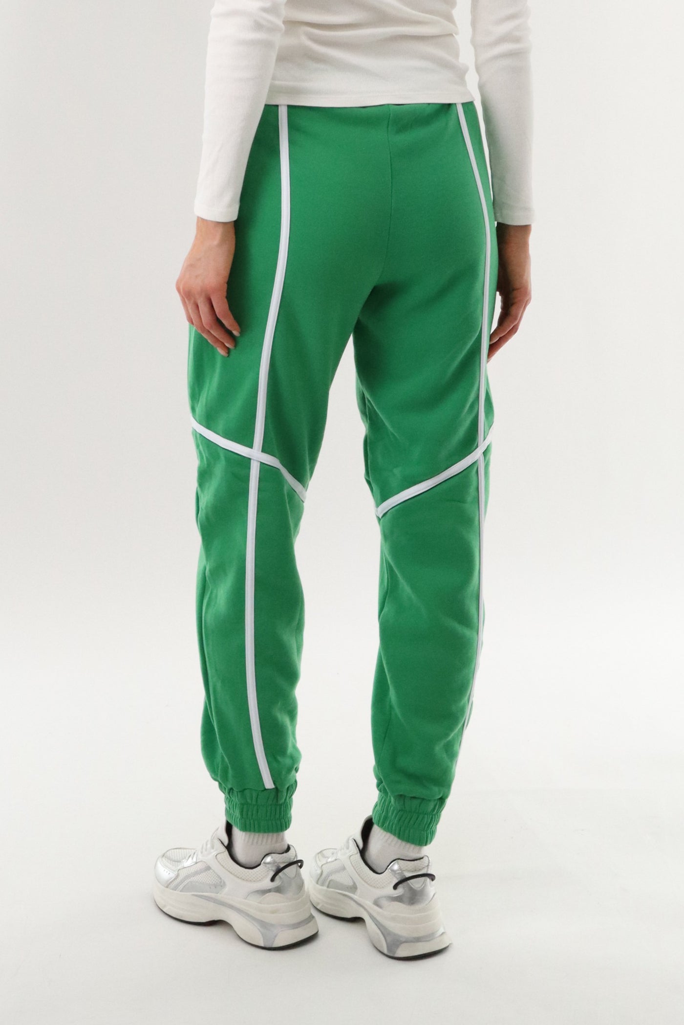 New Look Fleece Joggers - Green - Womens Joggers & Sweatpants - Fairweather