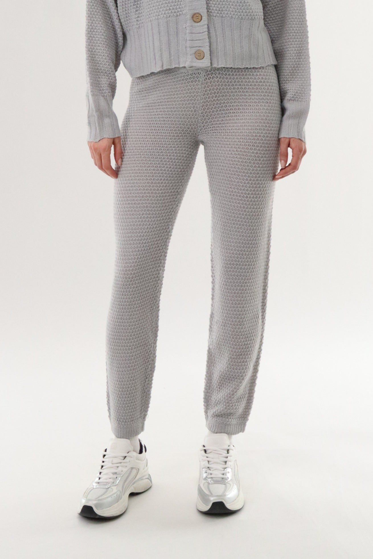 Runaway Bay Knit Joggers - Grey - Womens Joggers & Sweatpants - Fairweather