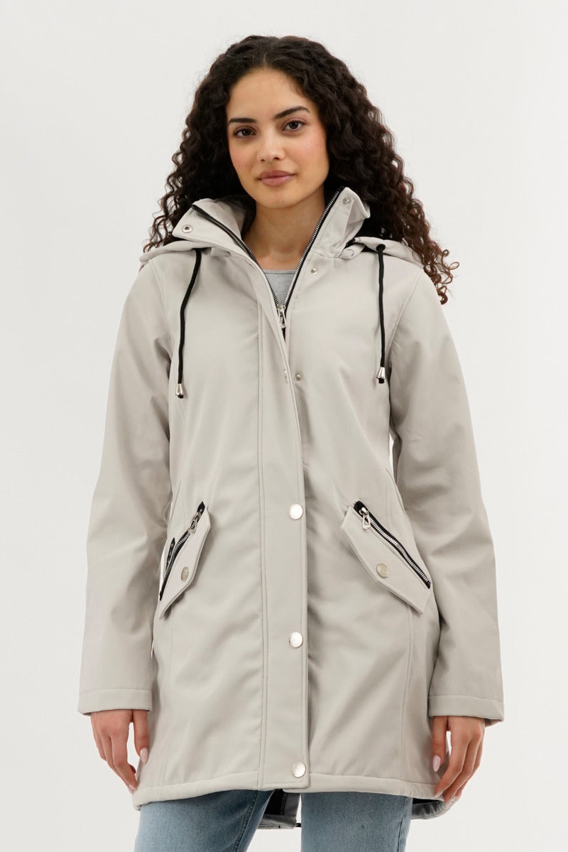 Veste légère à coquille souple Canada Weather Gear - Crème