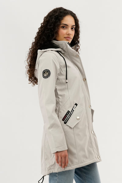 Veste légère à coquille souple Canada Weather Gear - Crème