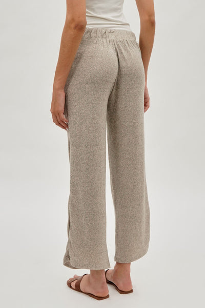 Fahrenheit Wide Leg Drawstring Sweatpants - Cream - Womens Joggers & Sweatpants - Fairweather