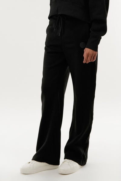 Fahrenheit Classic Wide Leg Sweatpants - Black - Womens Joggers & Sweatpants - Fairweather