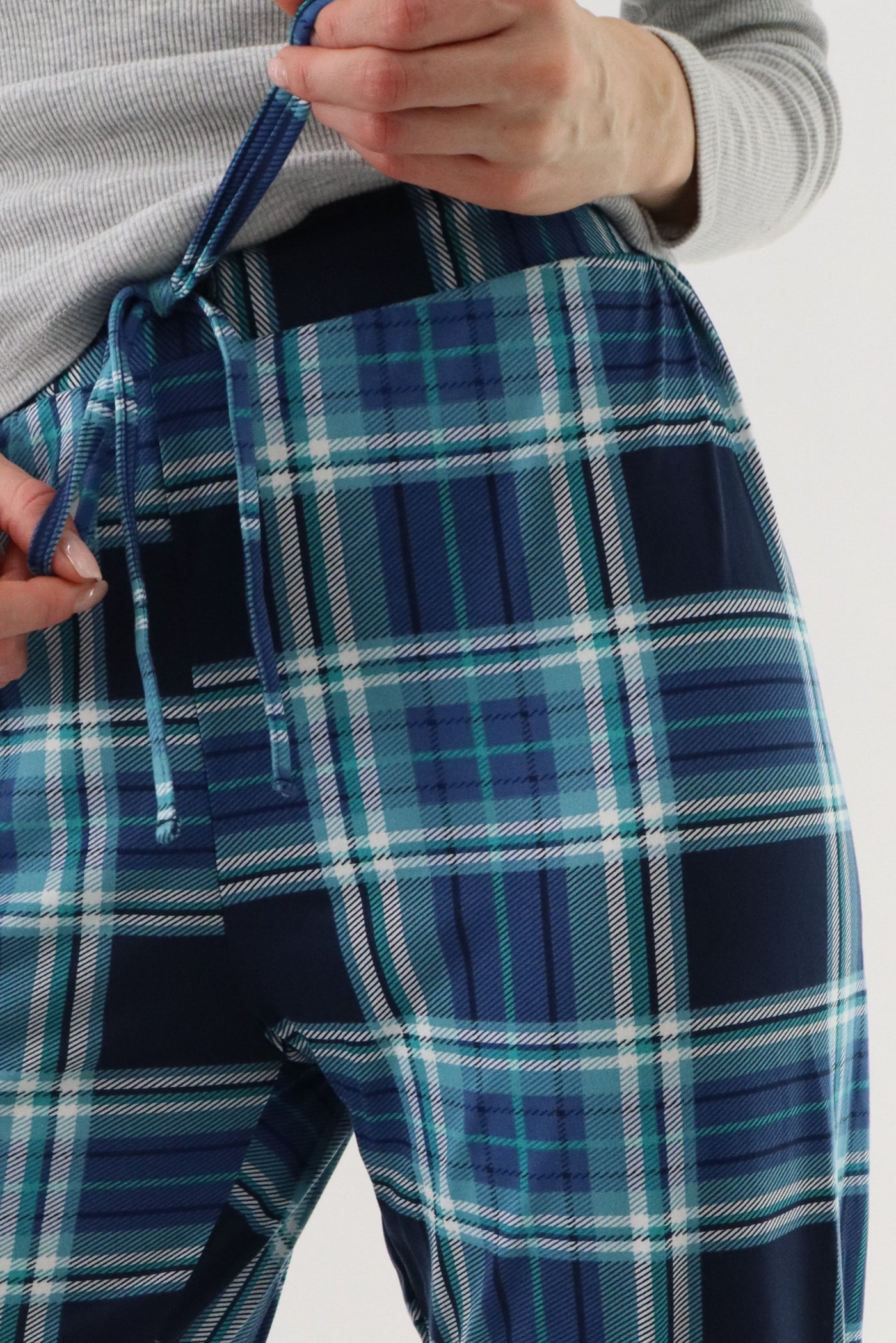 Canada Weather Gear Jogger Pajama Pants - Teal - Womens Pajamas - Fairweather