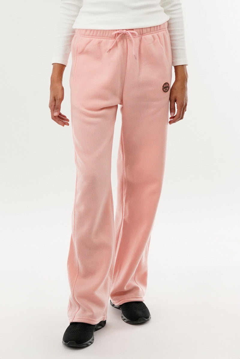 Fahrenheit Classic Wide Leg Sweatpants - Pink - Womens Joggers & Sweatpants - Fairweather