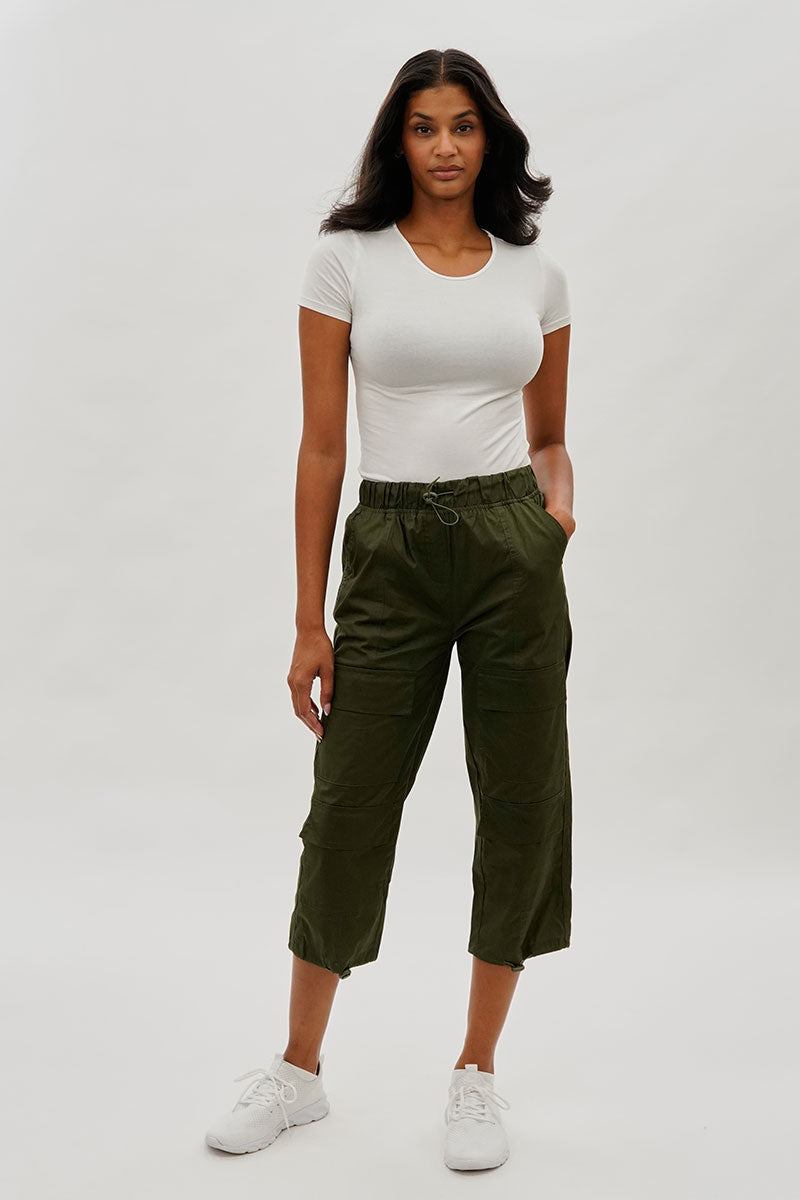 International INC Company Utility Cargo Capris - Olive - Womens Shorts & Capris - Fairweather