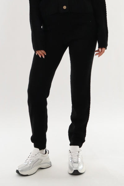 Runaway Bay Knit Joggers - Black - Womens Joggers & Sweatpants - Fairweather