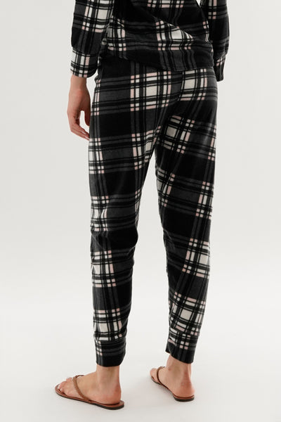 Canada Weather Gear Plaid Pajama Pants - Black - Womens Pajamas - Fairweather