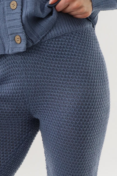 Runaway Bay Knit Joggers - Blue - Womens Joggers & Sweatpants - Fairweather