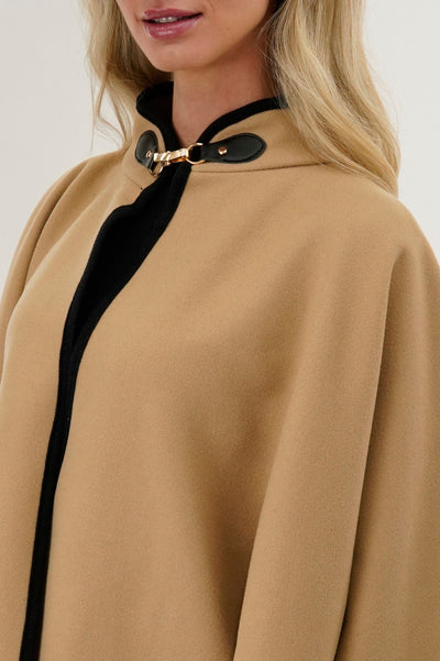 Canada Weather Gear Basic Poncho - Cream - Womens Ponchos - Fairweather