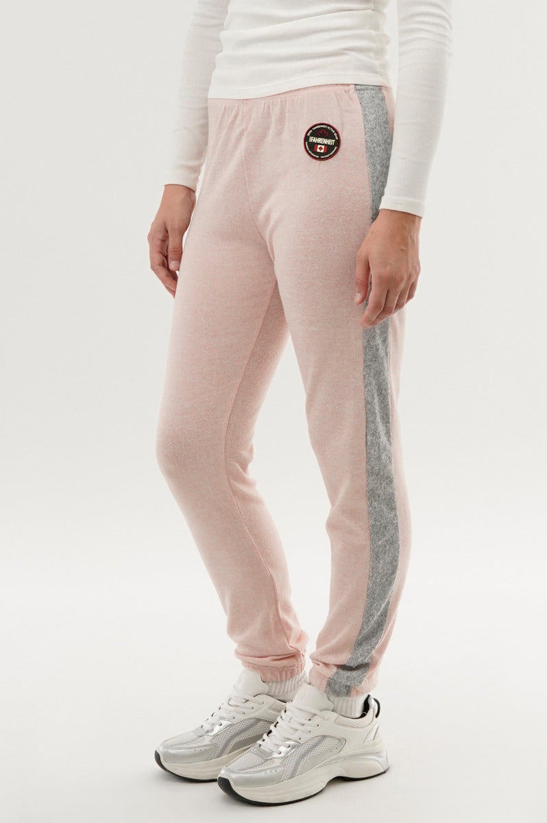 Fahrenheit Side Stripe Joggers - Pink