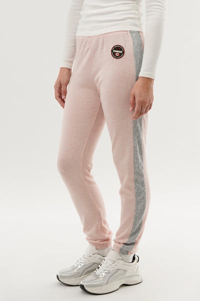Fahrenheit Side Stripe Joggers - Pink