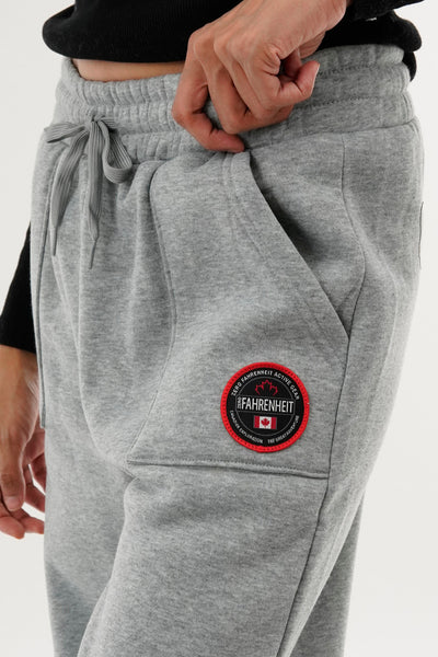 Fahrenheit Wide Leg Sweatpants - Grey - Womens Joggers & Sweatpants - Fairweather