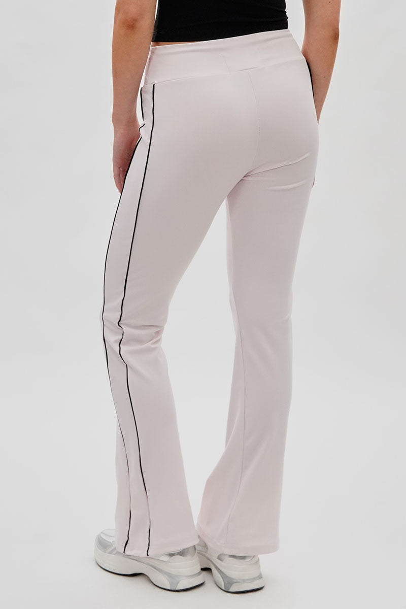 Super Triple Goose Side Piping Detail Active Pants - Blush - Womens Pants - Fairweather